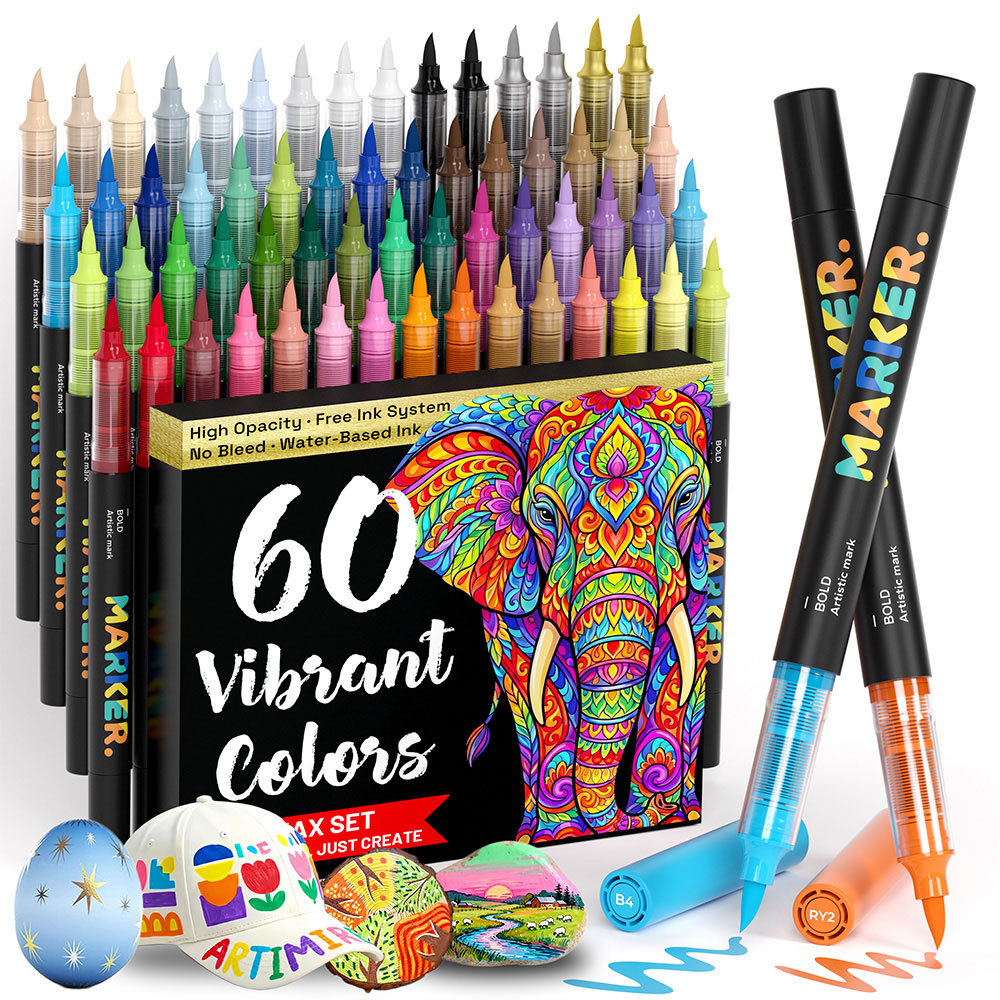 Copic Marker Classic - Akrilik Boya Kalemi Seti - 60/36/12