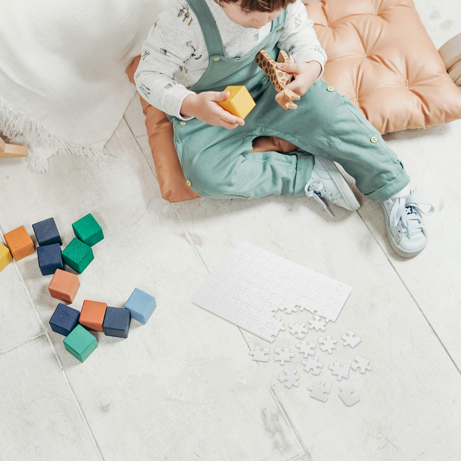 4 Adet Boş, Sublimasyon Baskıy - Puzzle Blank White incelemesi ve fiyatı
