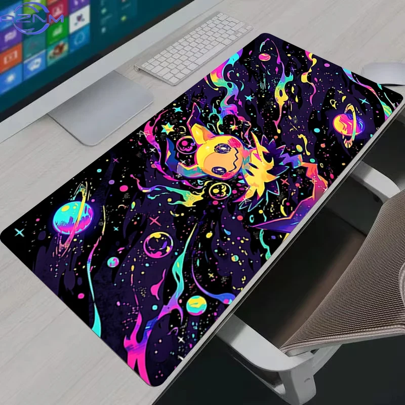 Mimikyu Neon Galaxy Uzay Temal - Door Mat Blank incelemesi ve fiyatı