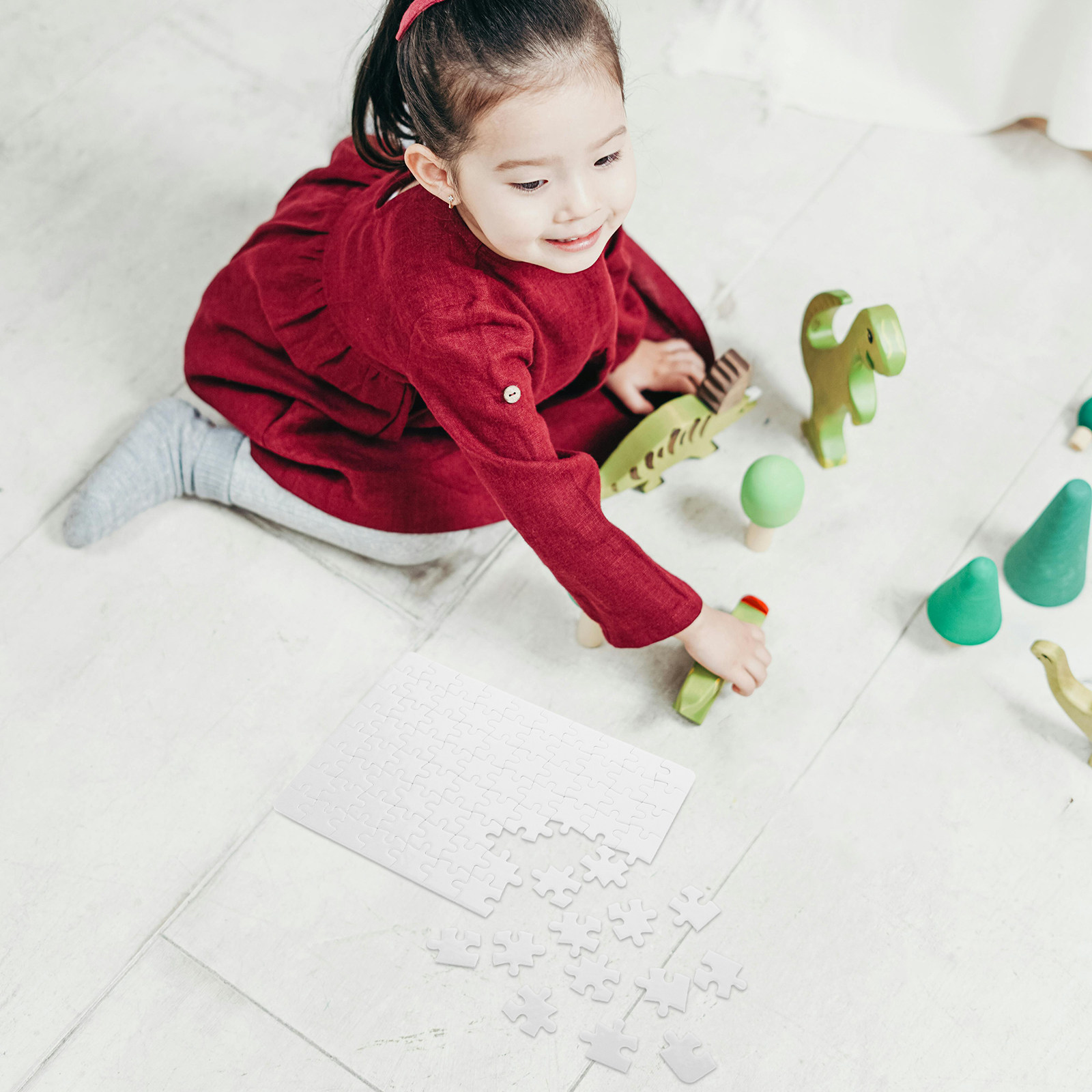 Beyaz Yapboz Tahtası Seti – Sü - Puzzle Blank White incelemesi ve fiyatı