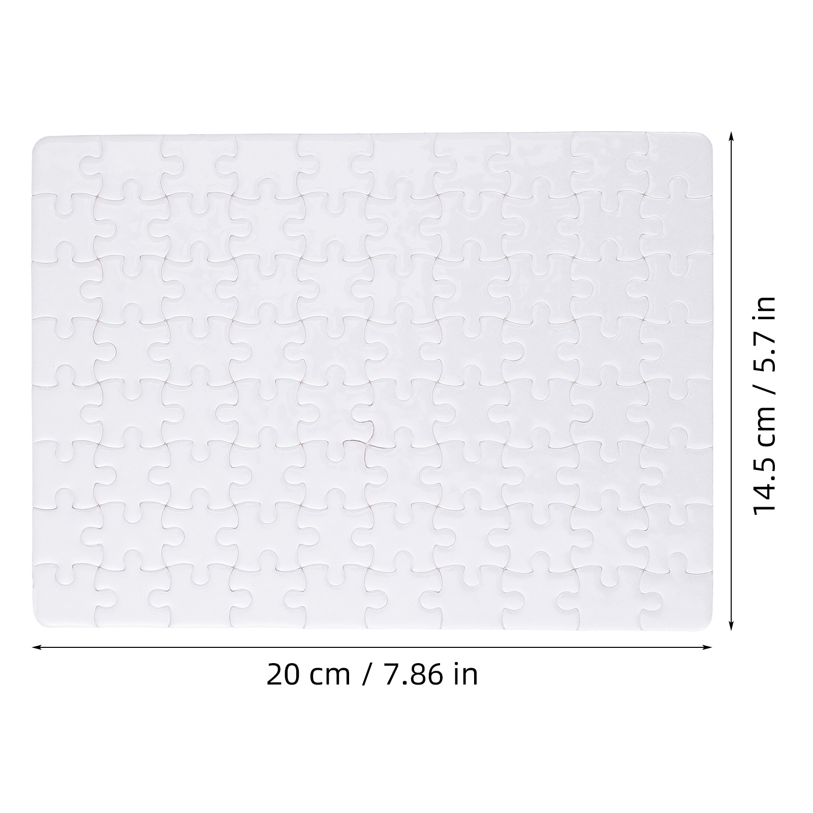 4 Adet Boş Sublimasyon Yapılab - Puzzle Blank White incelemesi ve fiyatı